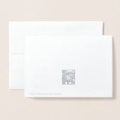  VLEERMUIS MET MAAN REAL FOLIE WENSKAART FOLIE KAARTEN (Met envelop)