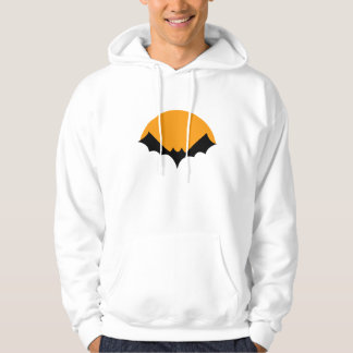 Vleermuis met zon ontwerp hoodie