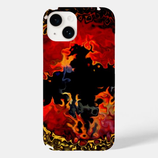 Vleermuis op vuur cool dier Case-Mate iPhone case (Achterkant)