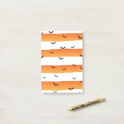 Vleermuis Post-It-Nota Post-it® Notes (Op bureau)