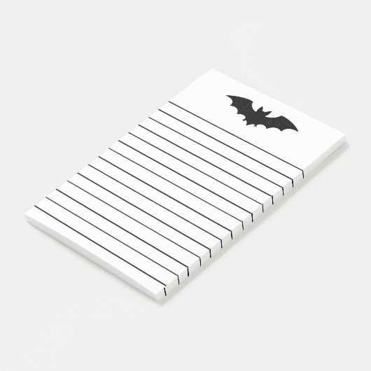 Vleermuis Post-it® Notes (Schuin)