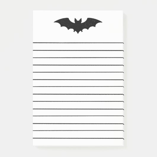 Vleermuis Post-it® Notes (Voorkant)