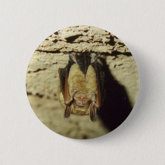 Vleermuis Ronde Button 5,7 Cm (Voorkant)