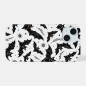 Vleermuis telefoonhoesje iPhone 15 case (Achterkant horizontaal)