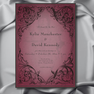 vleermuis tot de dood Bourgondische bruiloft Kaart