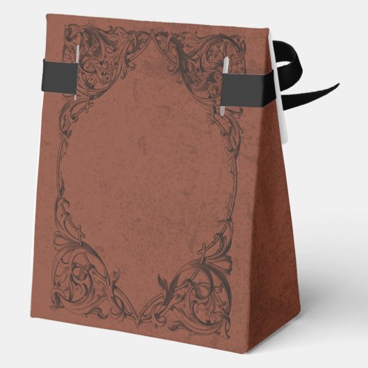  vleermuis tot de dood roest bruiloft bedankdoosjes (Achterkant)