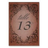 vleermuis tot de dood roest bruiloft kaart (Voorkant)