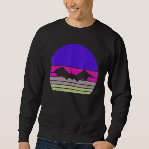 Vleermuis Vliegend Vintage Cool Vleermuis Vliegend Trui