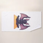 Vleermuis Yoga Flow Badhanddoek (Badhanddoek)