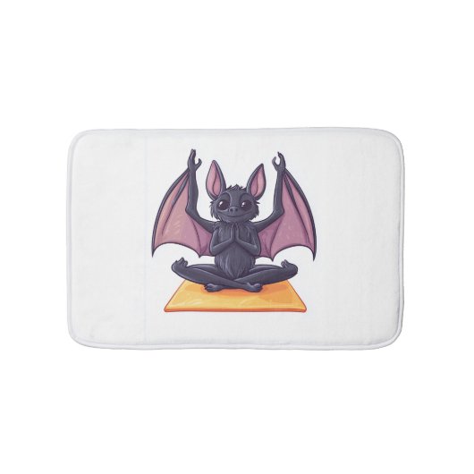 Vleermuis Yoga Flow Badmat (Voorkant)