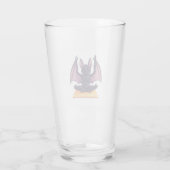 Vleermuis Yoga Flow Glas (Achterkant)