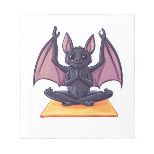Vleermuis Yoga Flow Notitieblok