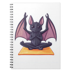 Vleermuis Yoga Flow Notitieboek