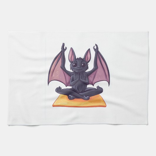 Vleermuis Yoga Flow Theedoek (Horizontaal)