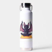 Vleermuis Yoga Flow Waterfles (Voorkant)