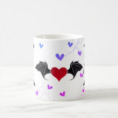 Vleermuisliefde - romantisch maar eng koffiemok (Center)