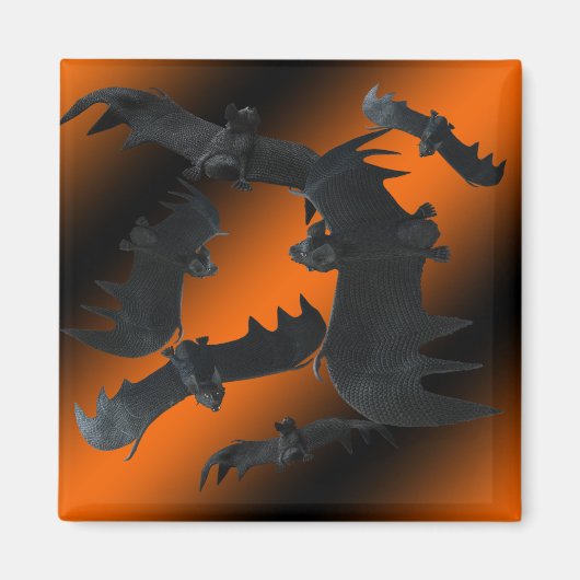 vleermuismagneet magneet (Voorkant)