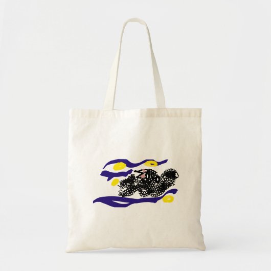 Vleermuisnacht tote bag (Voorkant)