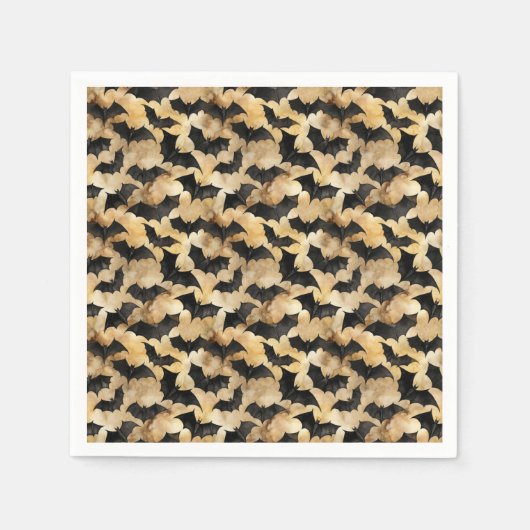 vleermuispatroon servet (Voorkant)
