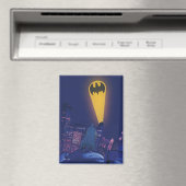 Vleermuissignaal boven Gotham Magneet (Insitu (Vaatwasser))