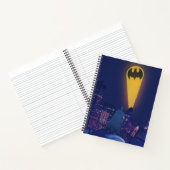Vleermuissignaal boven Gotham Notitieboek (Binnen)