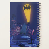 Vleermuissignaal boven Gotham Planner (Achterkant)