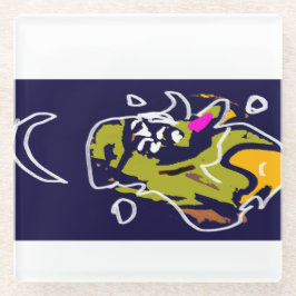 Vleermuissterren Glazen Onderzetter