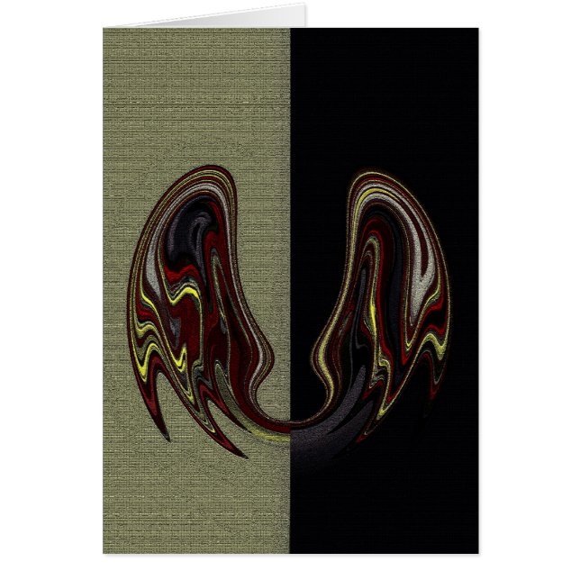 Vleermuisvleugels ~ Kaart (Voorkant)