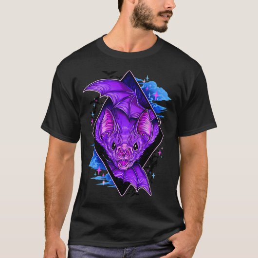 vleermuisvleugels t-shirt (Voorkant)