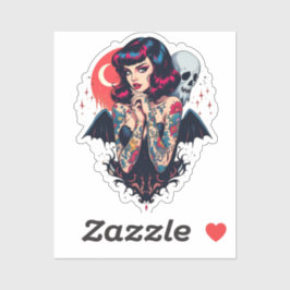 Vleermuisvleugelschoonheid Sticker