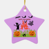 Vleermuizen dansen, Zombie Hands Emerging, Ghost,  Keramisch Ornament (Achterkant)