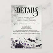 Vleermuizen en bloemen informatiekaartje (Voorkant)