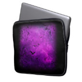 Vleermuizen en kronkels laptop sleeve (Voorkant Links)
