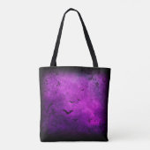 Vleermuizen en Krullen Tote Bag (Achterkant)