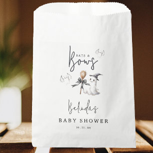 Vleermuizen En Strikken Halloween Baby Shower Fees Bedankzakje