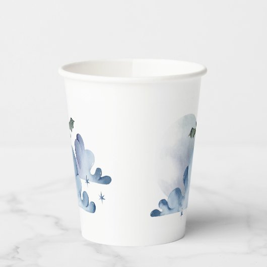 Vleermuizen en wolken papieren bekers (Links)