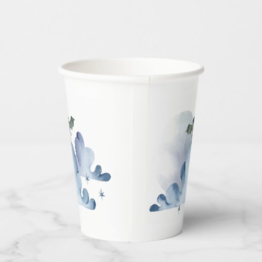 Vleermuizen en wolken papieren bekers (Rechts)