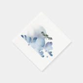 Vleermuizen en wolken servet (Hoek)