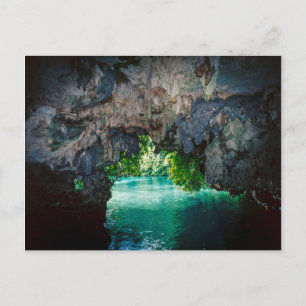 Vleermuizen grot in Airai, Palau, Micronesia Briefkaart