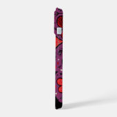 Vleermuizen & Harten iPhone 15 Case (Linkerkant)