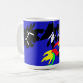 Vleermuizen Herfst Koffiemok (Voorkant links)