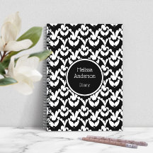 Vleermuizen Horror Gotisch Patroon Gepersonaliseer