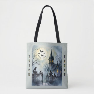 Vleermuizen in de toren - Kraaien op het hek *AI F Tote Bag
