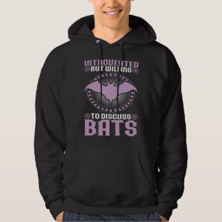 Vleermuizen Introverte Vleermuis Dier Vleermuis Hoodie