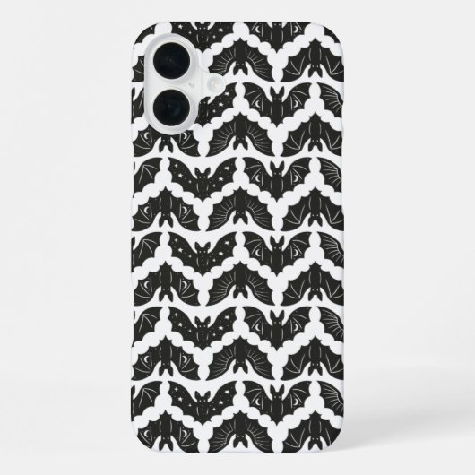 Vleermuizen iPhone Hoesje (Achterkant)