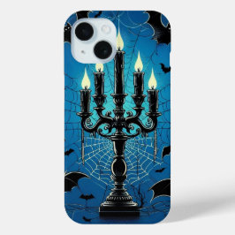 Vleermuizen & Kaarsen iPhone 15 Case