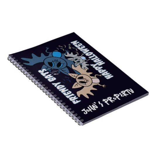 Vleermuizen  notitieboek (Rechterzijde)