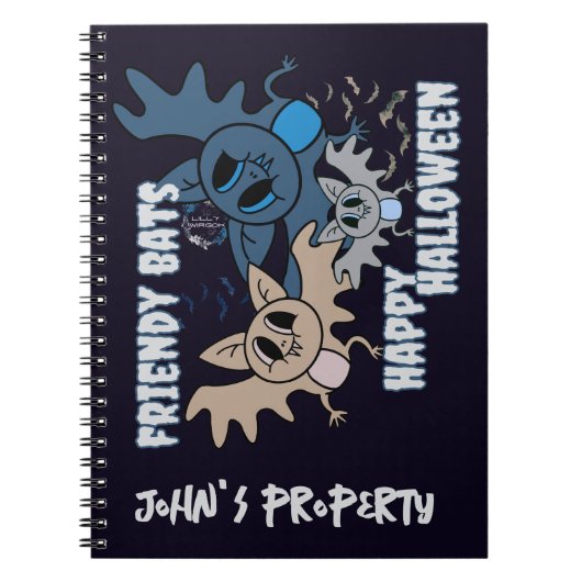 Vleermuizen notitieboek (Voorkant)