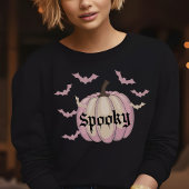 Vleermuizen Pompoen Spooky Halloween T Shirt Paste