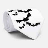 vleermuizen stropdas (Opgerold)